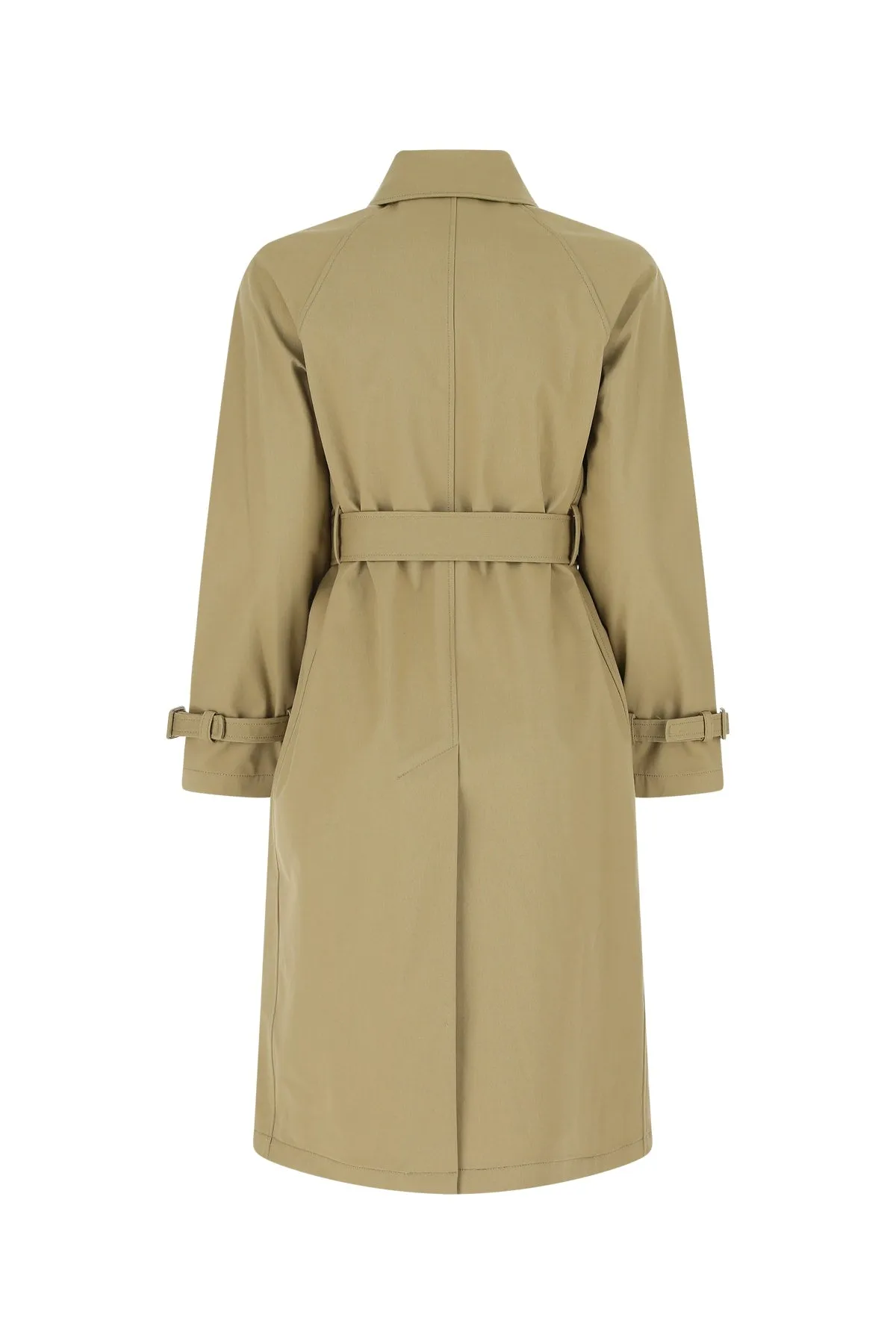Theory Double-Breasted Flared Hem Trench Coat