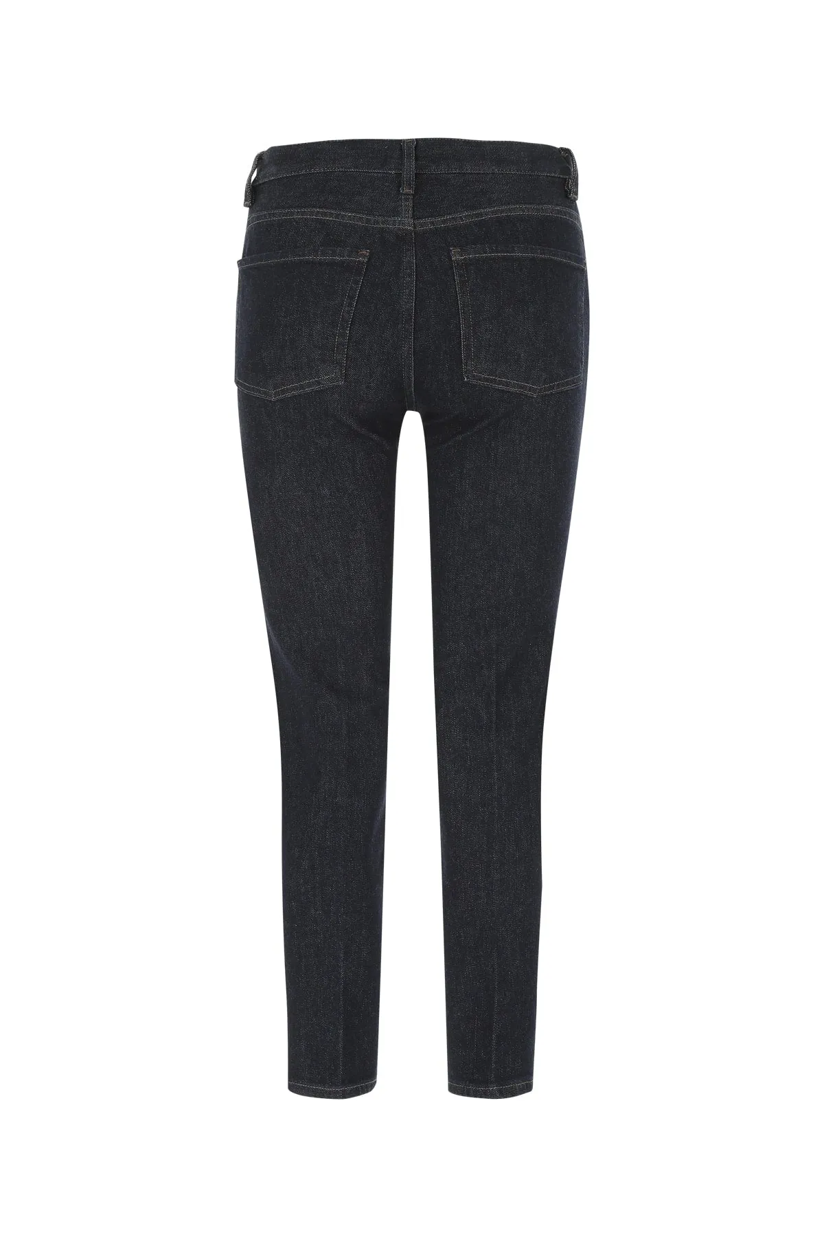 Theory Treeca Classic Slim Fit Washed Jeans