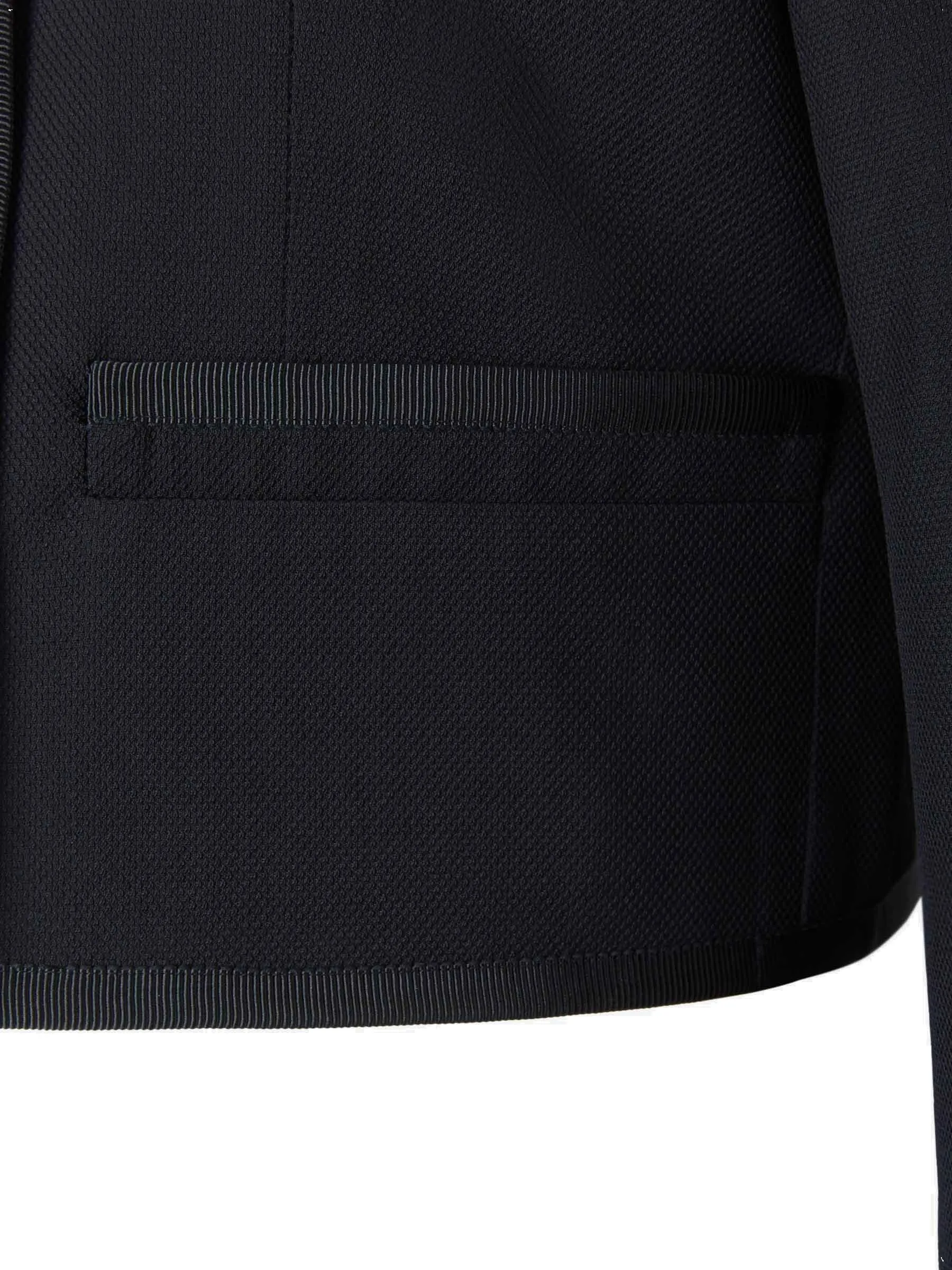 Thom Browne Button-Up Cropped Jacket