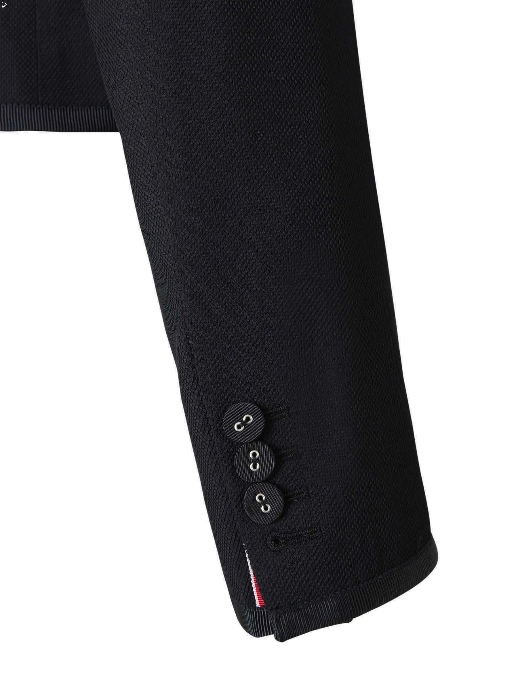 Thom Browne Button-Up Cropped Jacket
