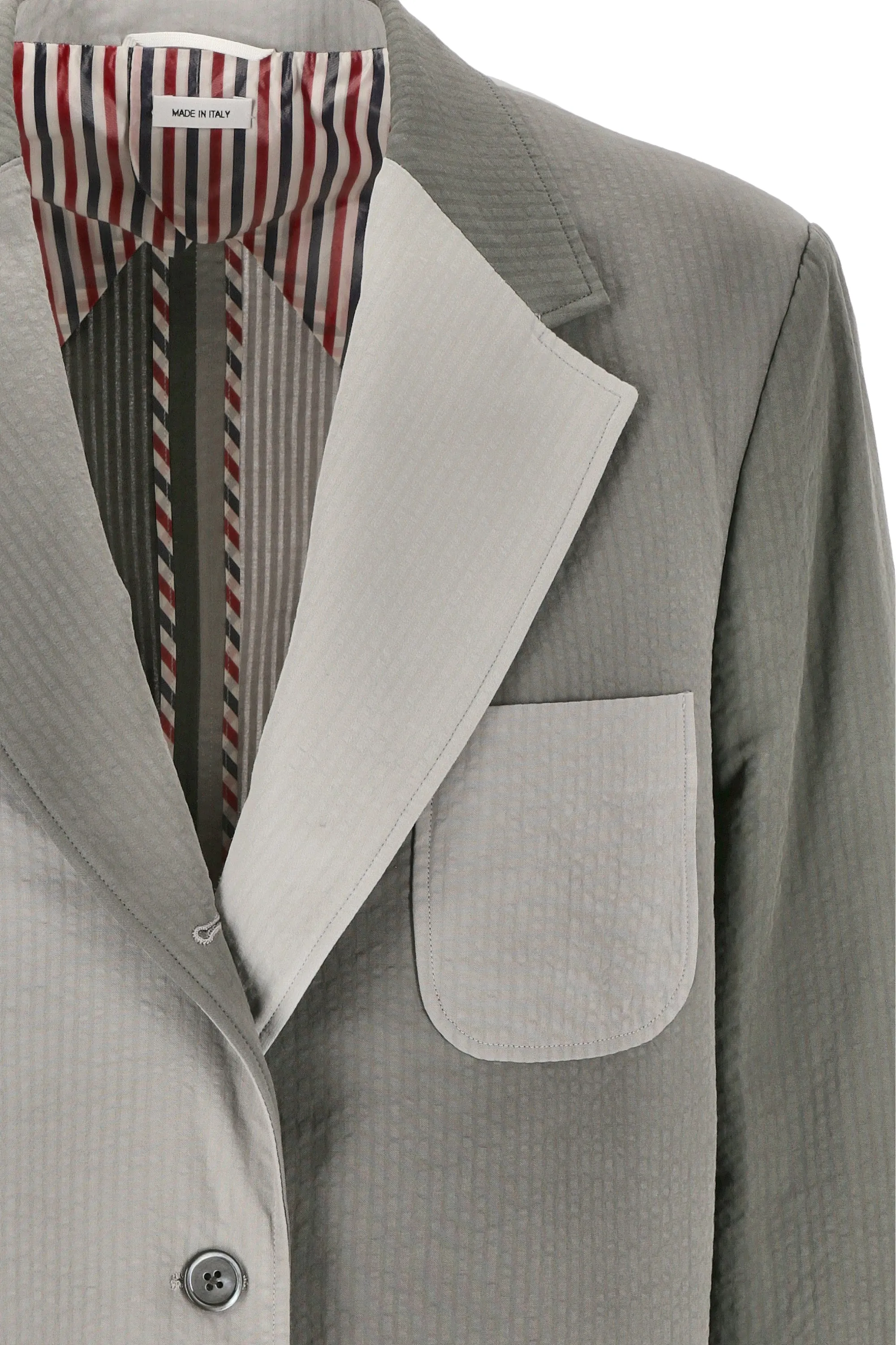 Thom Browne Fun-Mix Oversized Sack Sport Coat