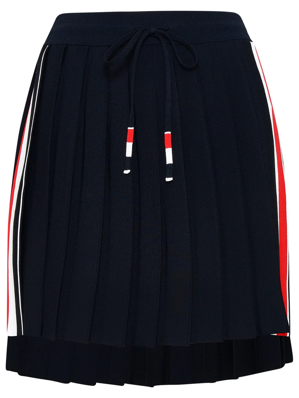 Thom Browne RWB Pleated High Waist Mini Skirt