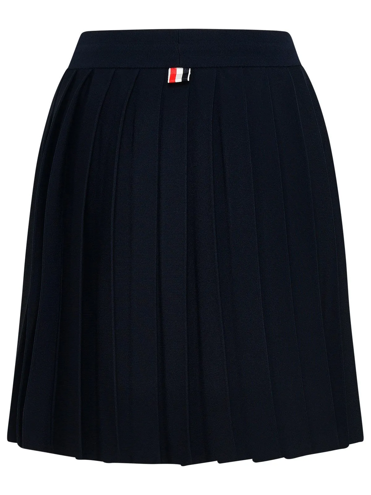 Thom Browne RWB Pleated High Waist Mini Skirt