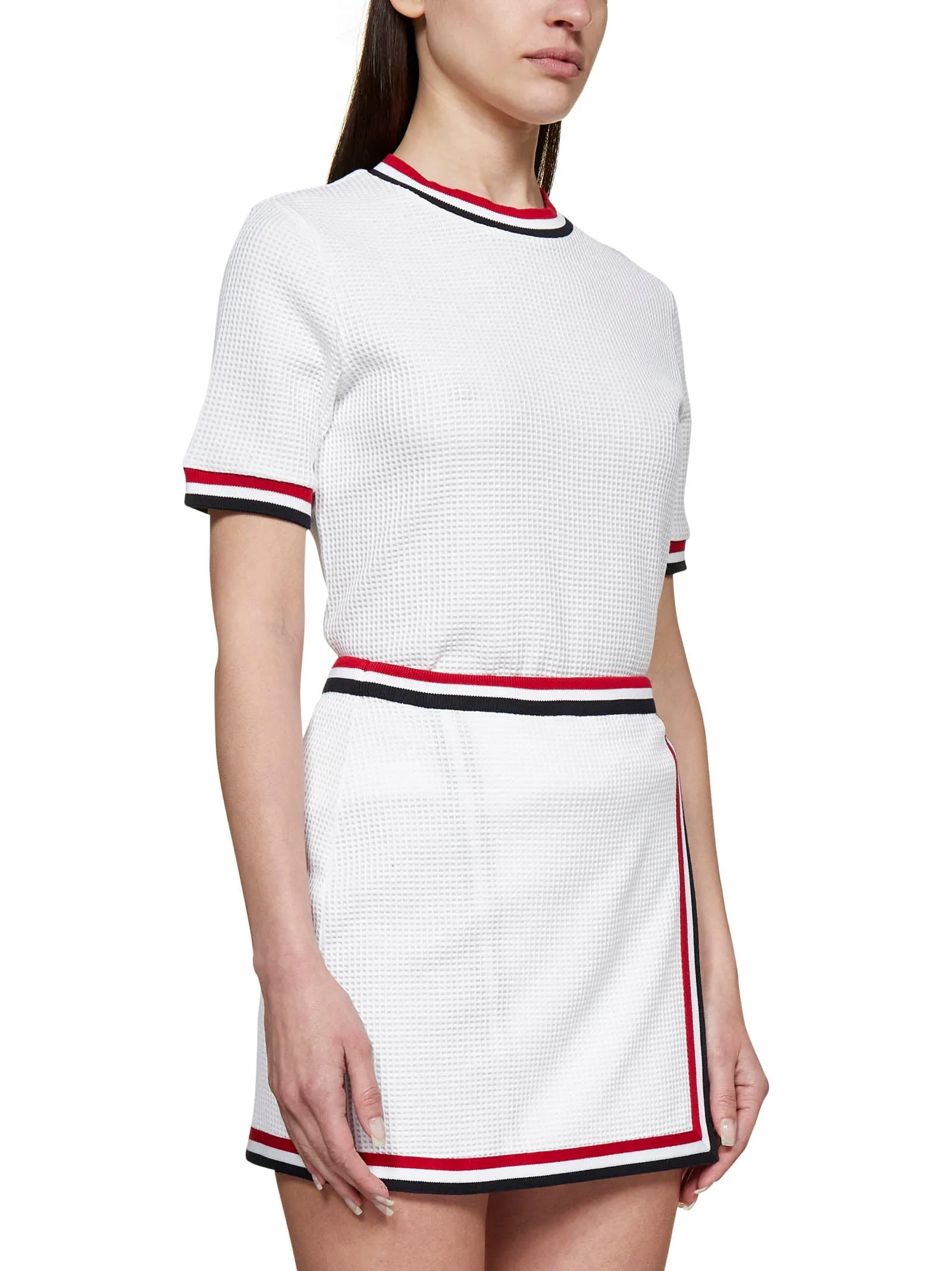 Thom Browne RWB Striped Wrap Skirt
