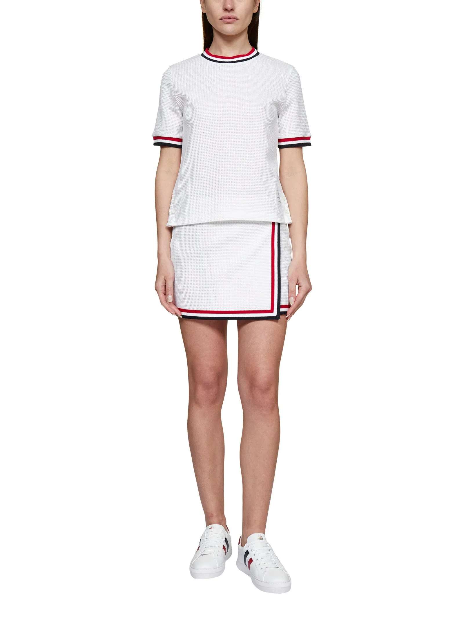 Thom Browne RWB Striped Wrap Skirt