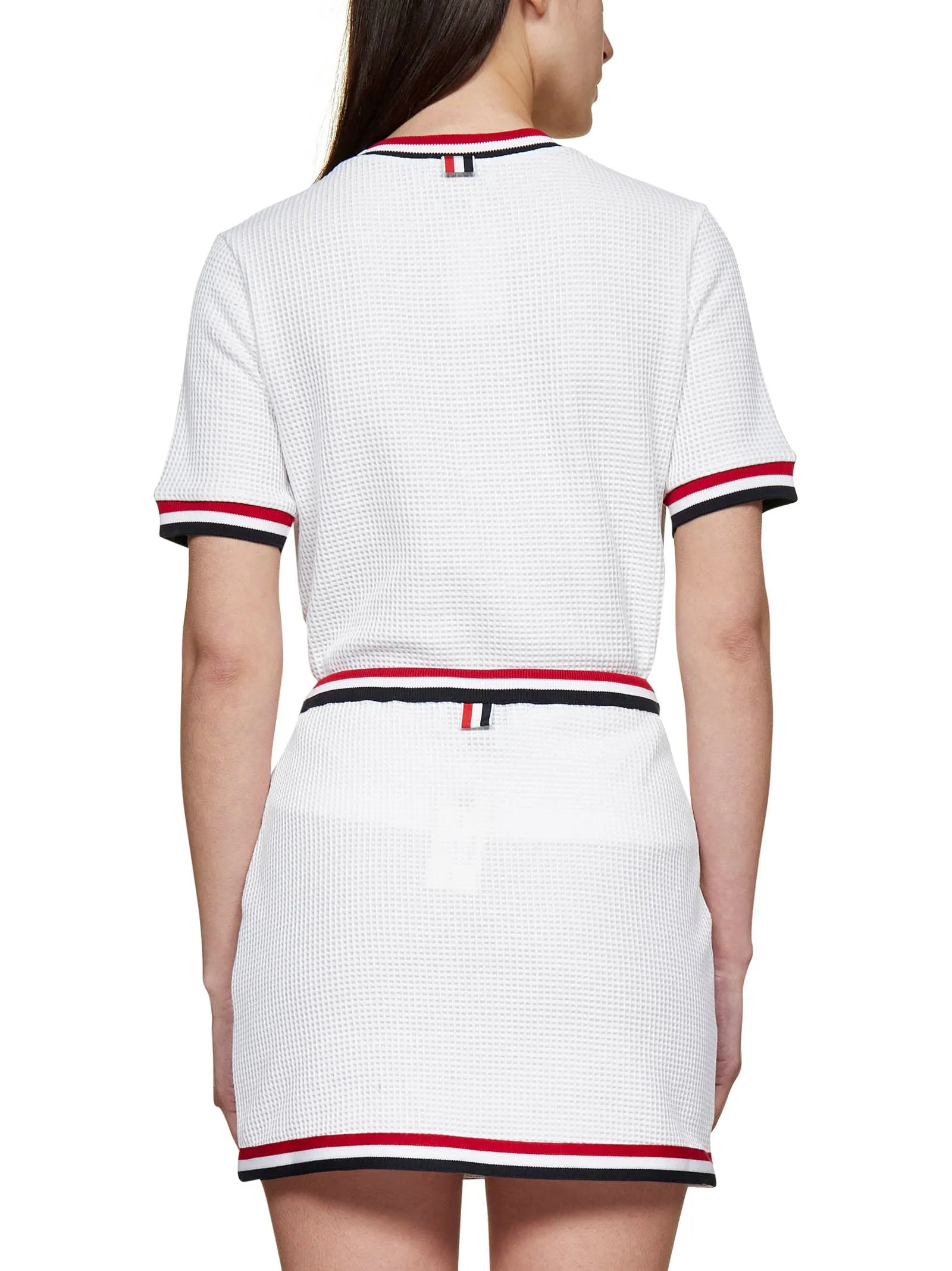 Thom Browne RWB Striped Wrap Skirt