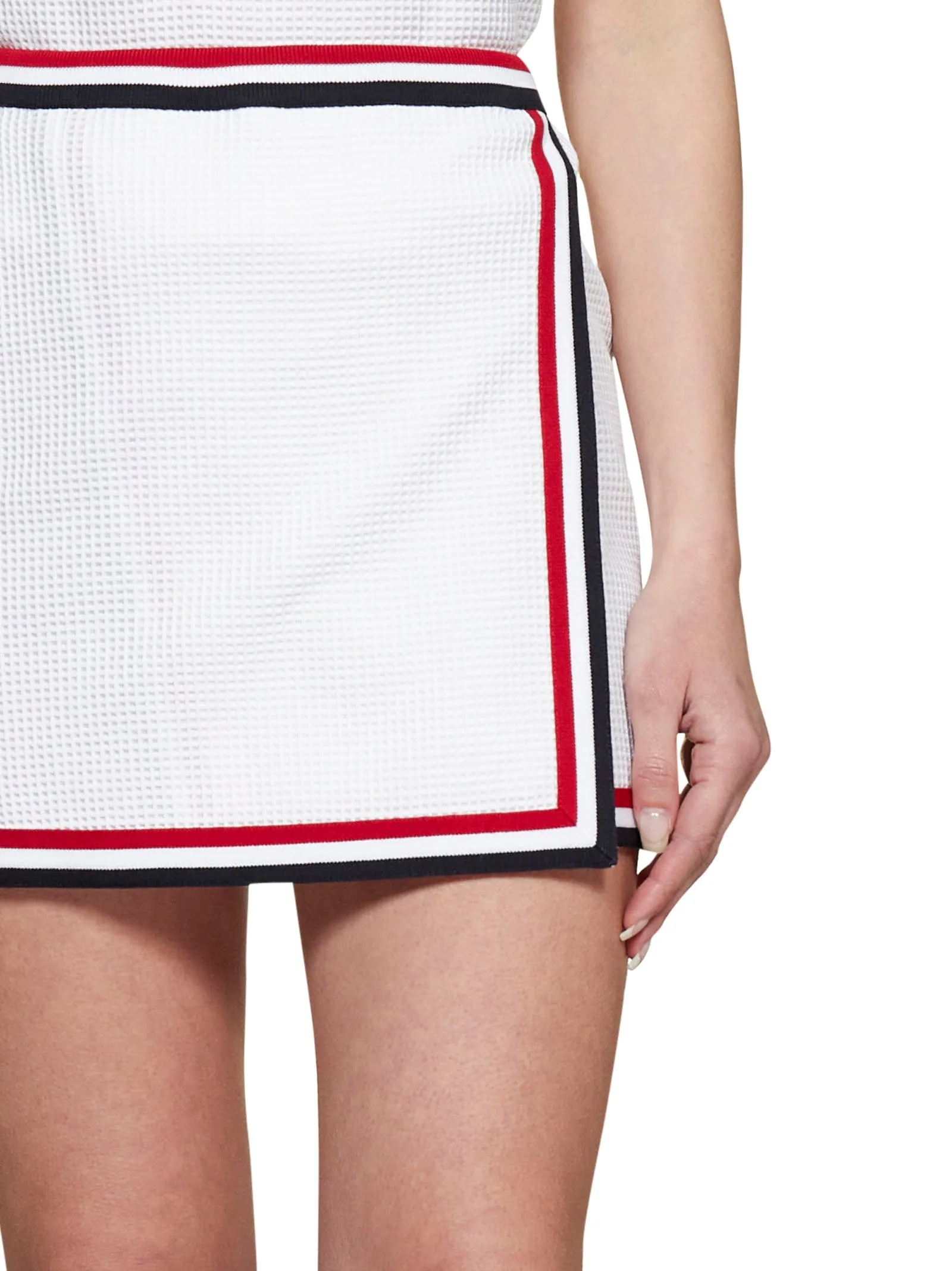Thom Browne RWB Striped Wrap Skirt