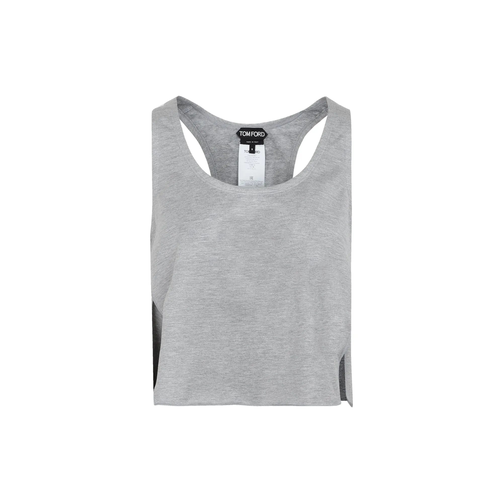 Tom Ford Logo Patched Tank Top