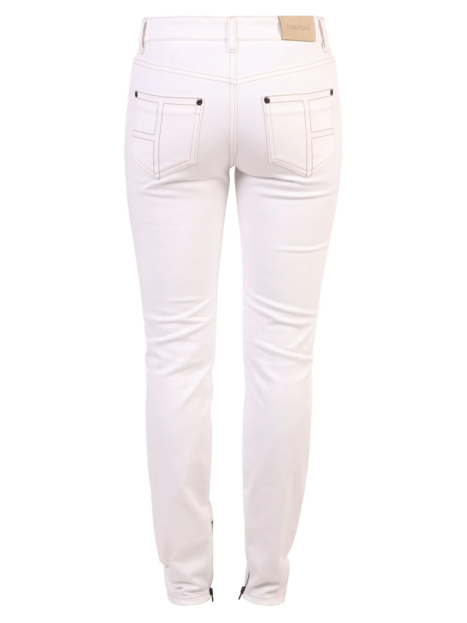 Tom Ford Zip Cuff Slim Fit Jeans