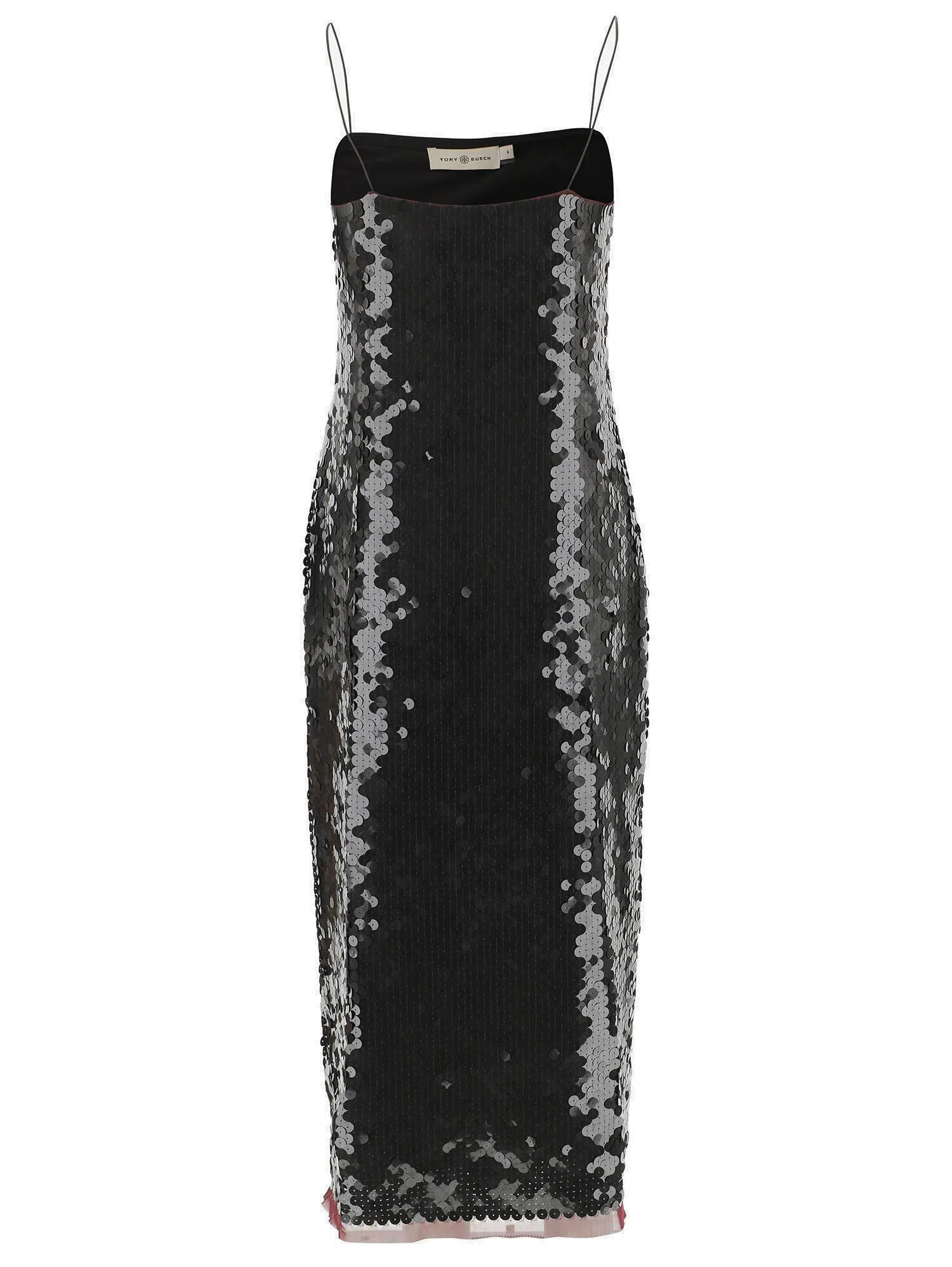 Tory Burch Allover Sequined Slip Dress