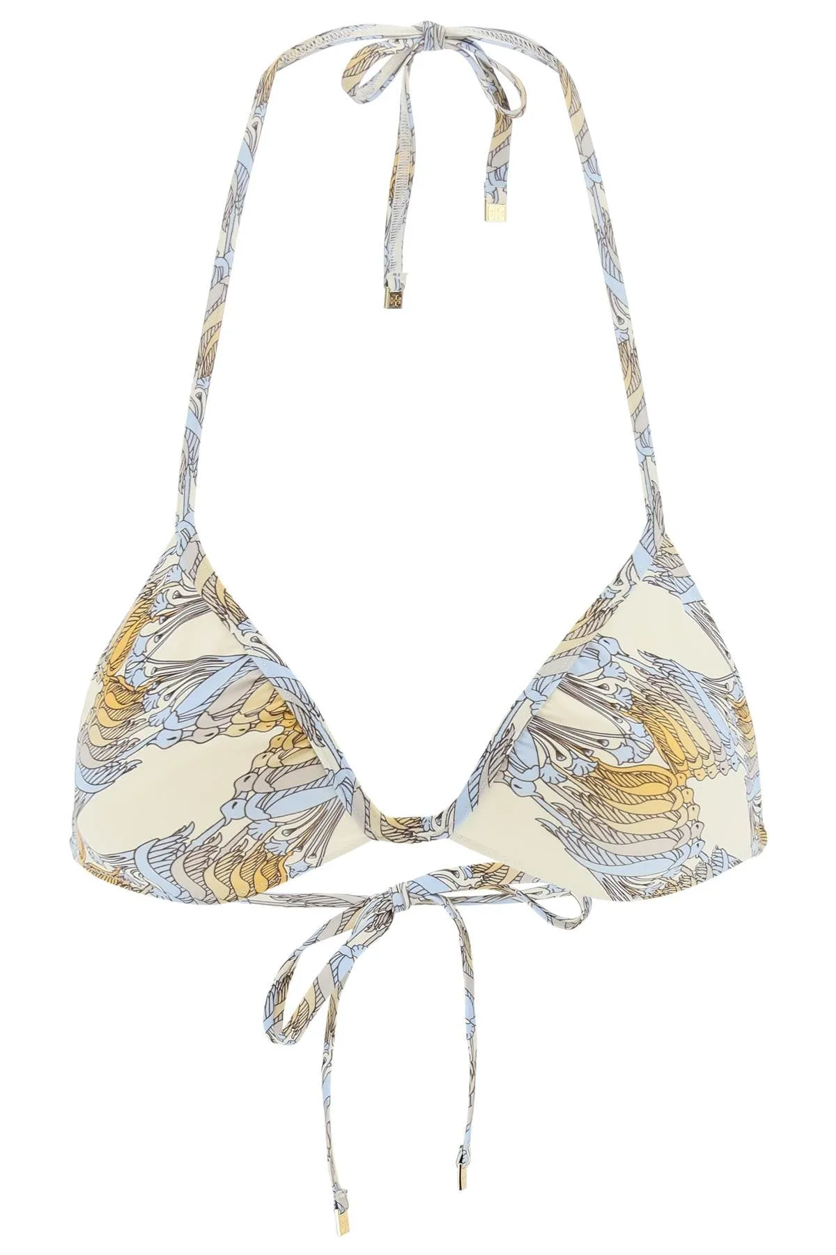 Tory Burch Graphic Printed Bikini Top