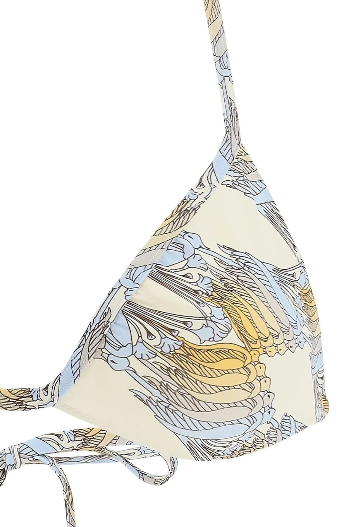 Tory Burch Graphic Printed Bikini Top