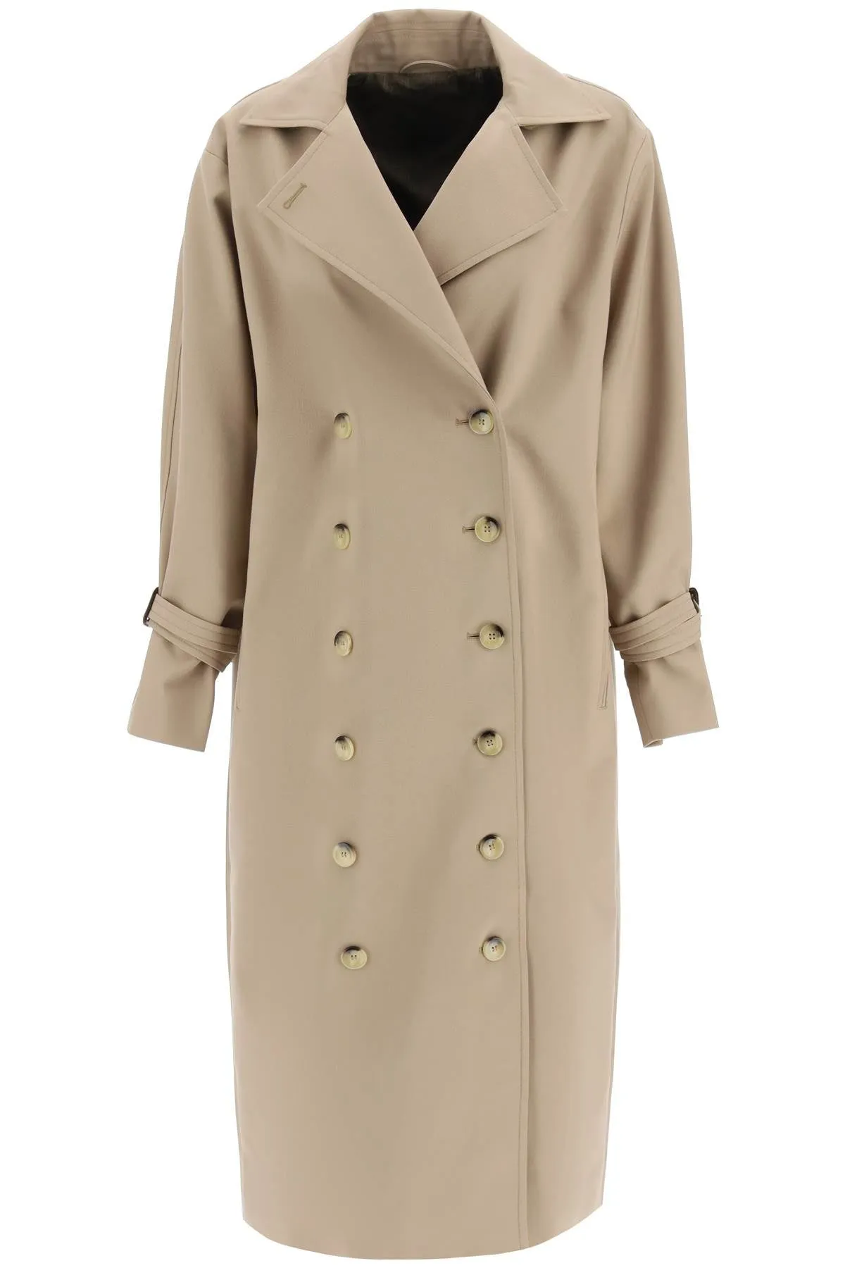 Totme Signature Double-Breasted Trench Coat