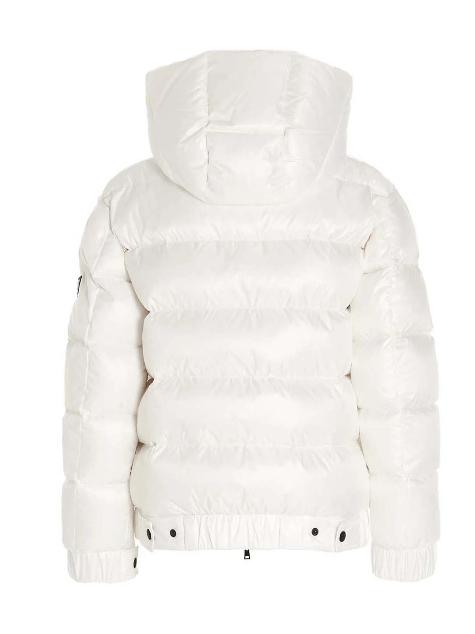 TWINSET Logo Patched Hooded Puffer Jacket