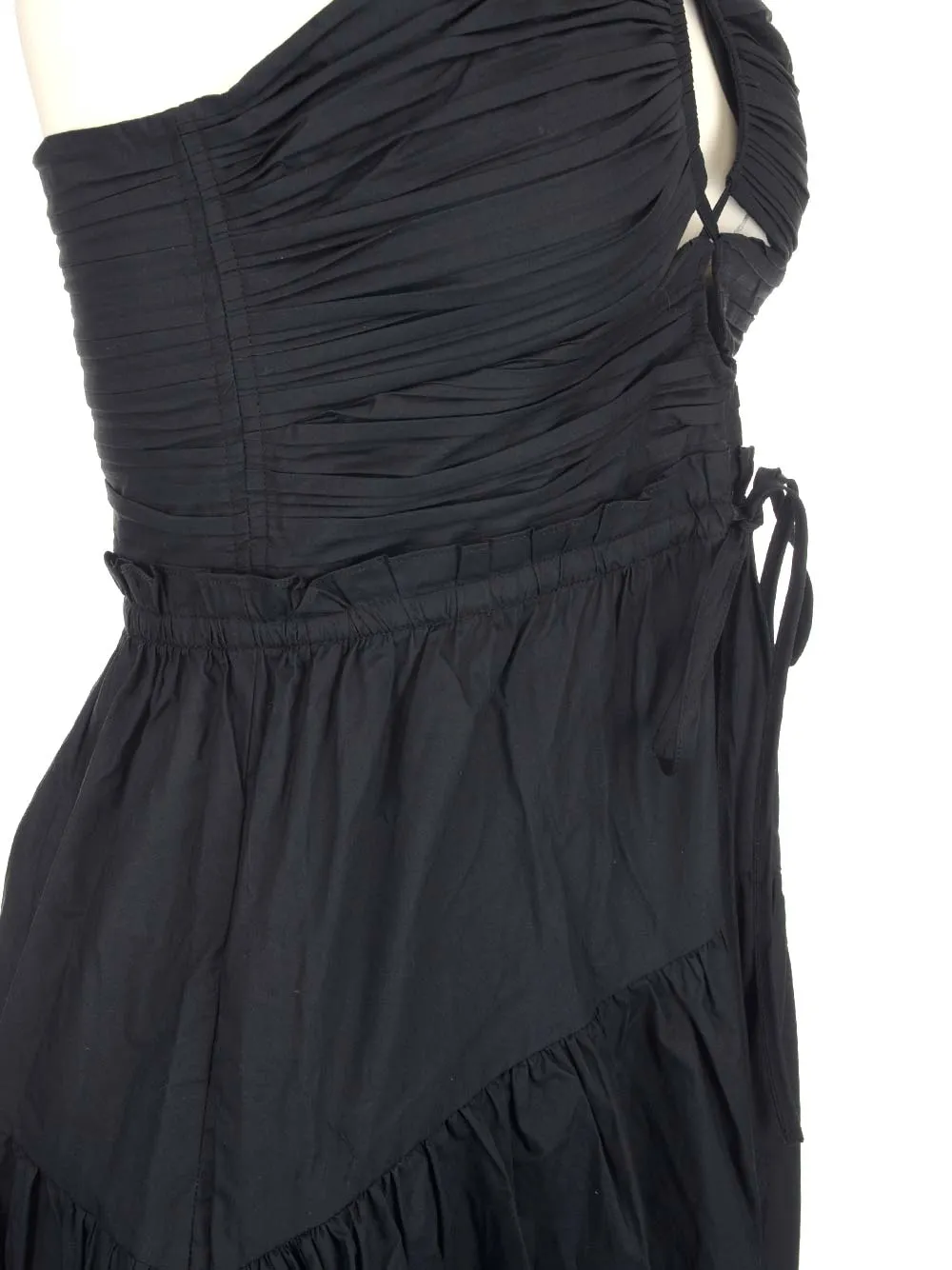 Ulla Johnson Gathered Halterneck Sleeveless Dress