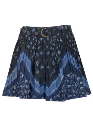 Ulla Johnson Milla Graphic Printed Wide-Leg Shorts