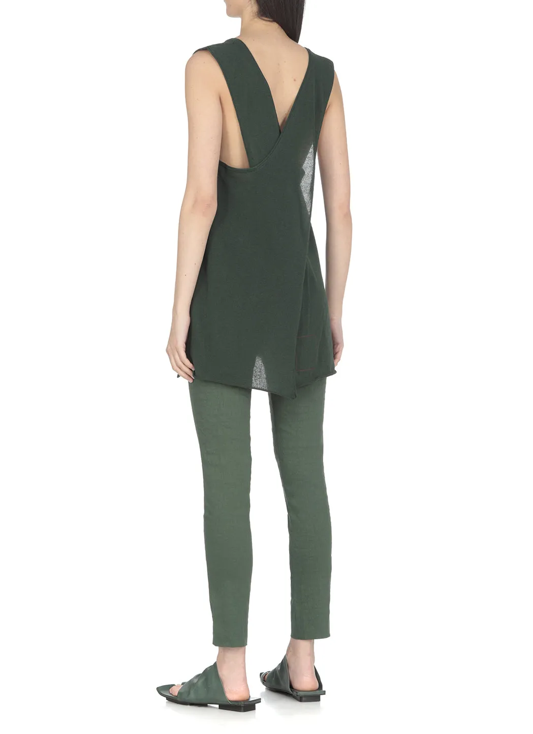 Uma Wang Sleeveless V-Back Top