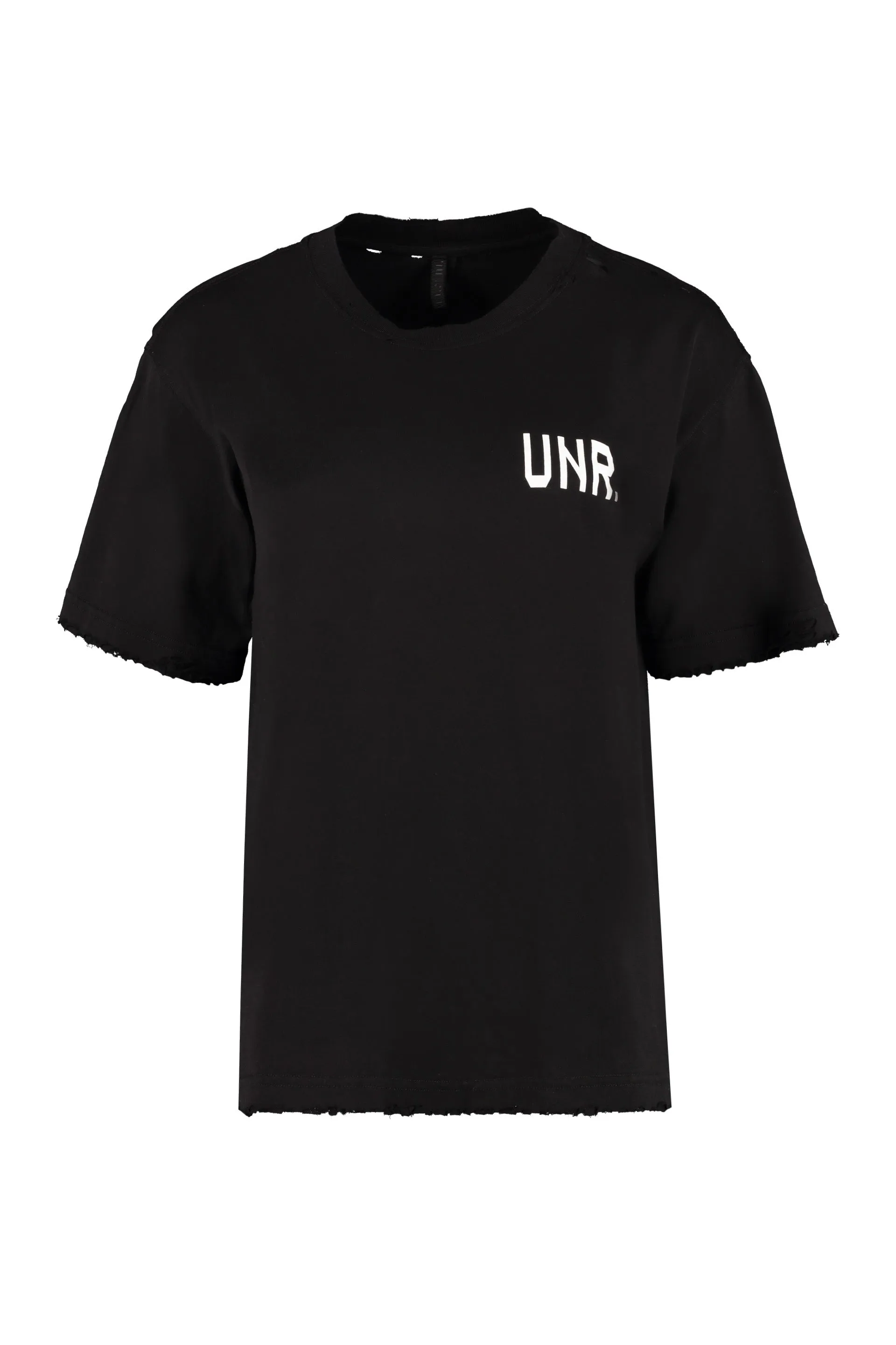 Unravel Project Logo Print Crewneck T-Shirt