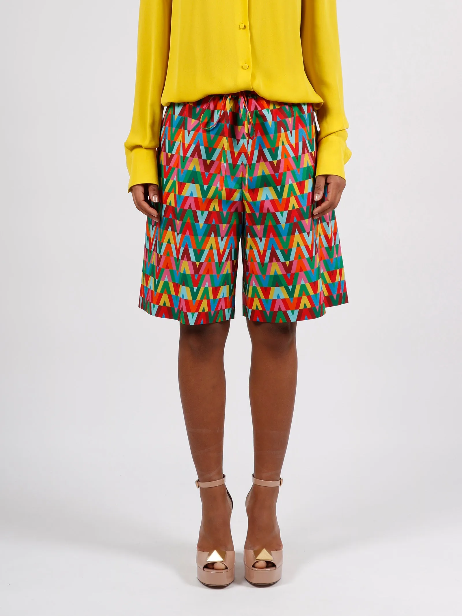 Valentino All-Over Printed Bermuda Shorts