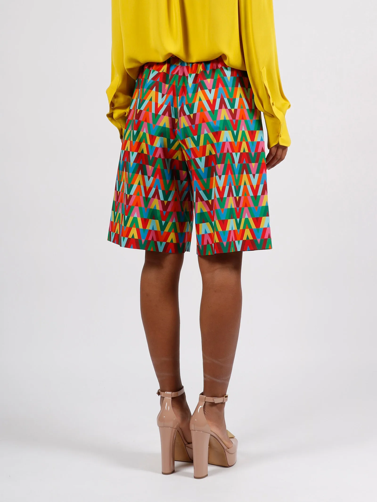 Valentino All-Over Printed Bermuda Shorts