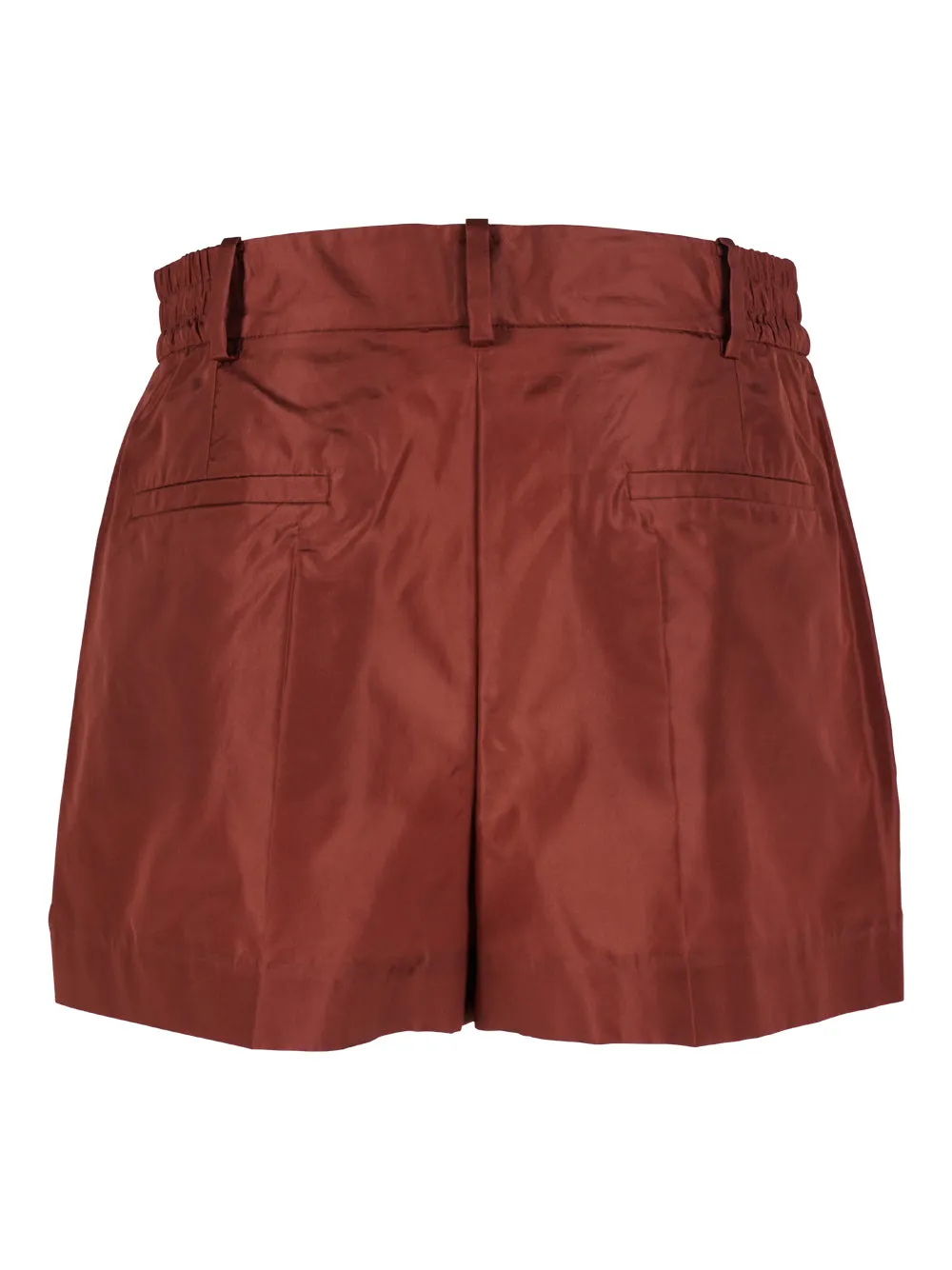 Valentino High Waist Straight Leg Shorts
