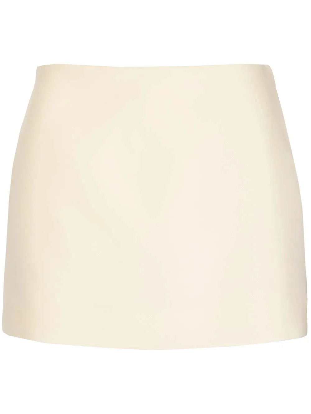 Valentino High Waist Zip-Up Skort