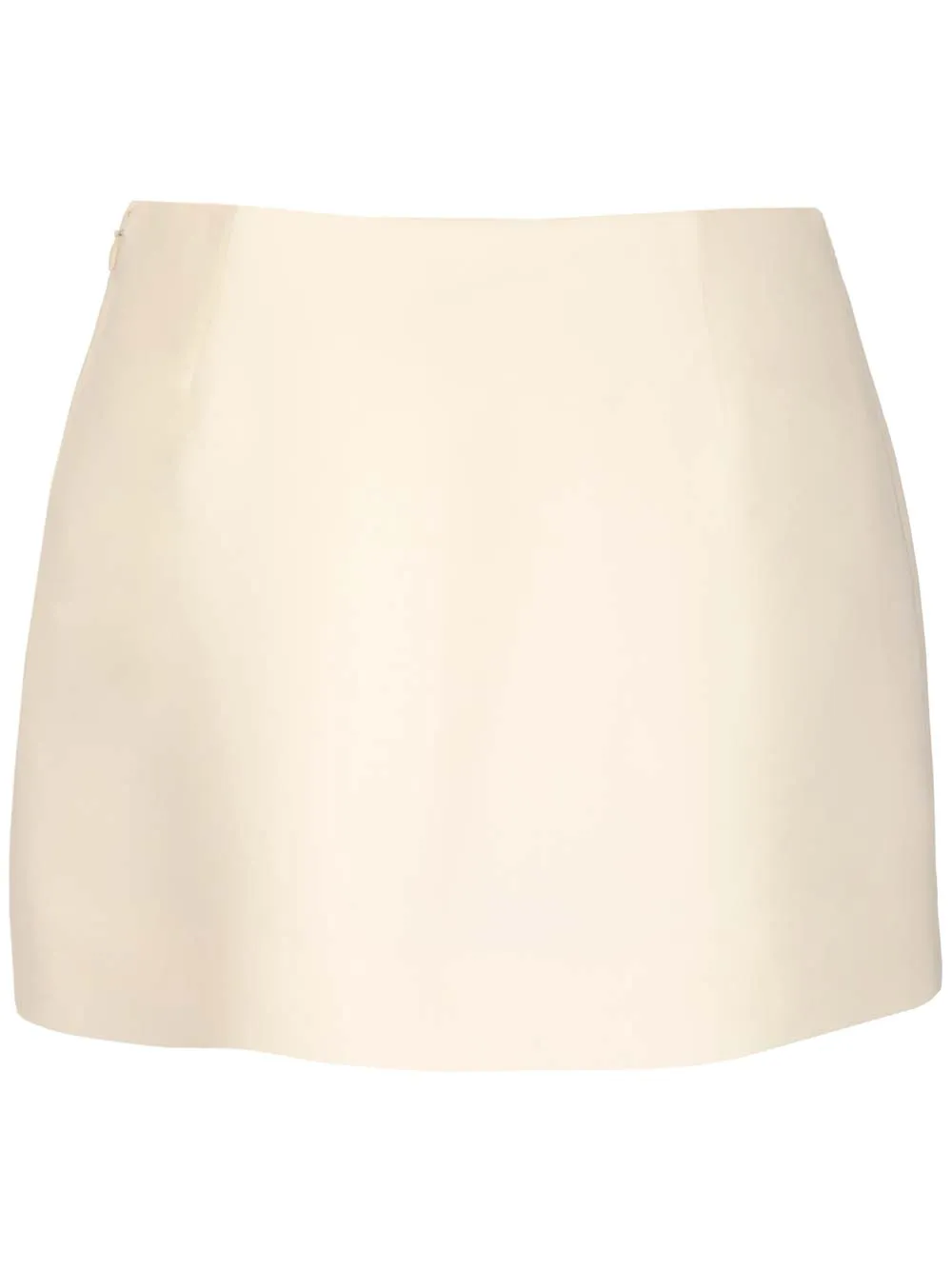 Valentino High Waist Zip-Up Skort