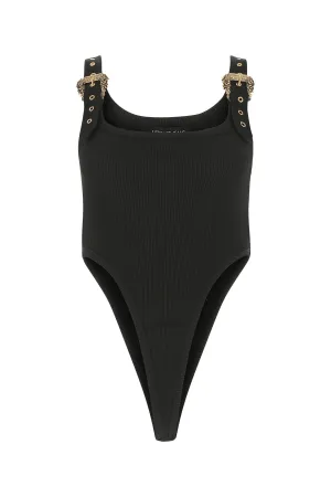 Versace Jeans Couture Baroque Couture I Buckle-Detailed Bodysuit