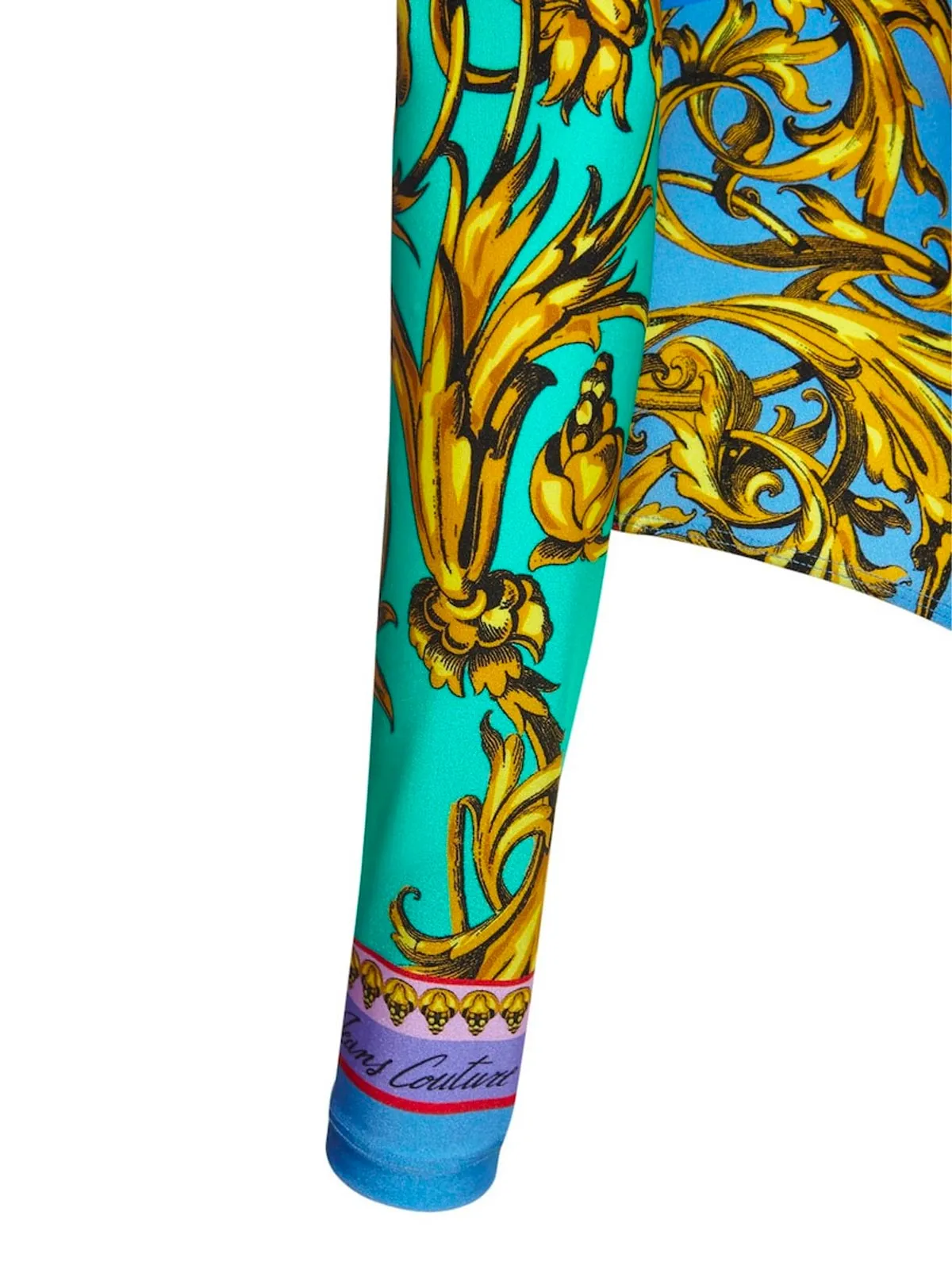 Versace Jeans Couture Baroque Printed Bodysuit