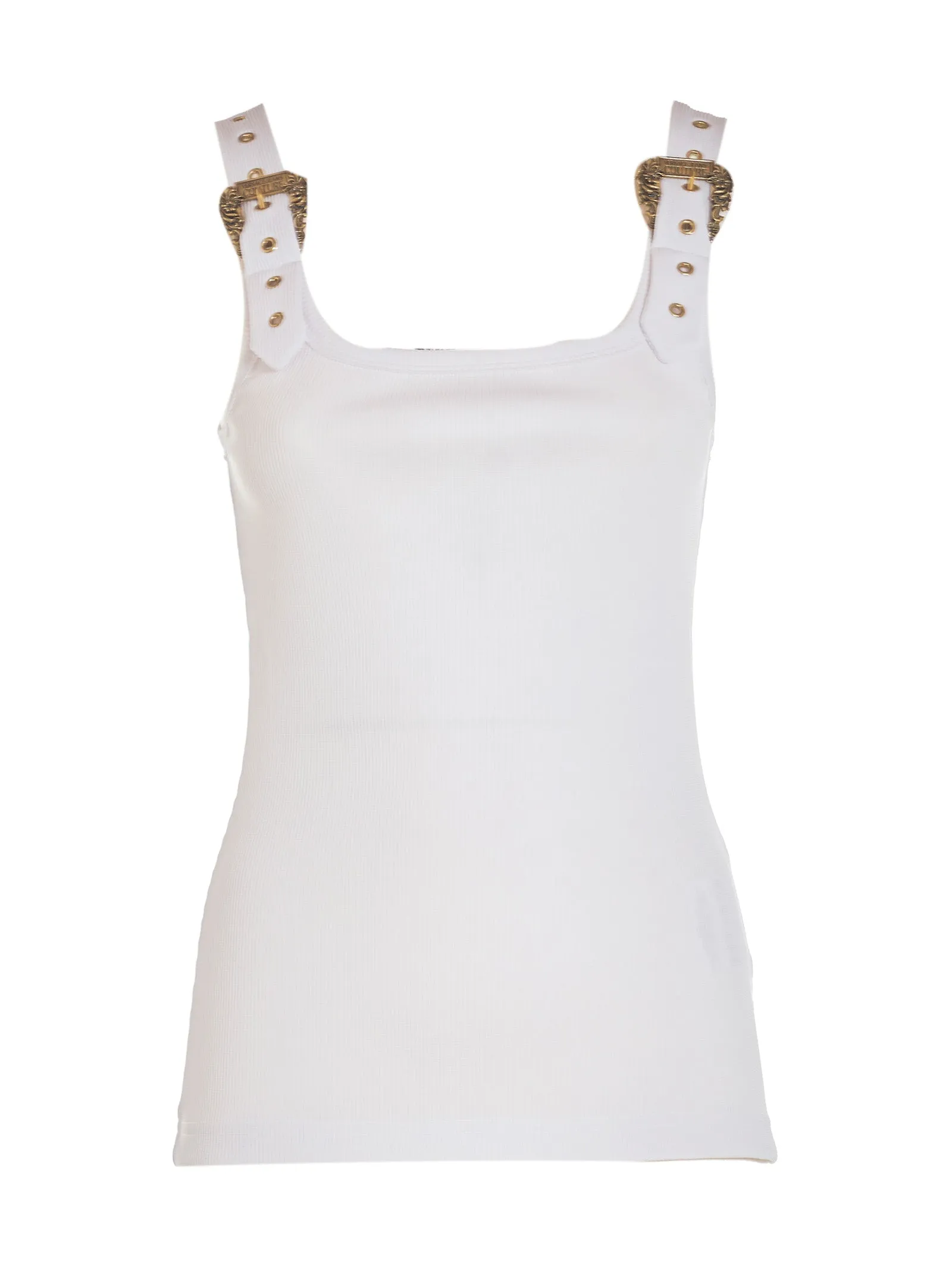 Versace Jeans Couture Buckle-Detailed Tank Top