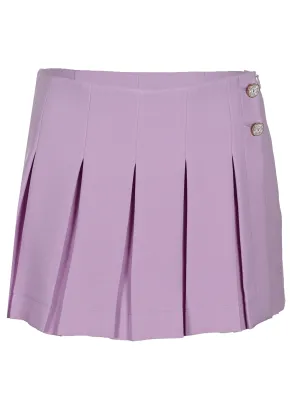 Versace Jeans Couture High Waist Pleated Shorts