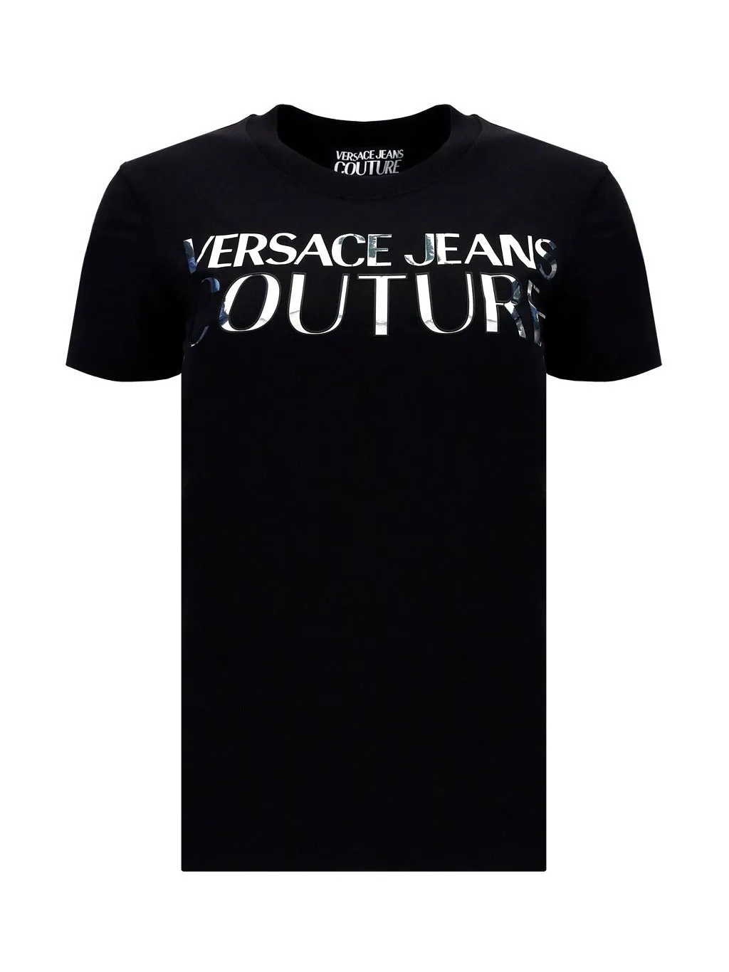 Versace Jeans Couture Logo Detailed Crewneck T-Shirt