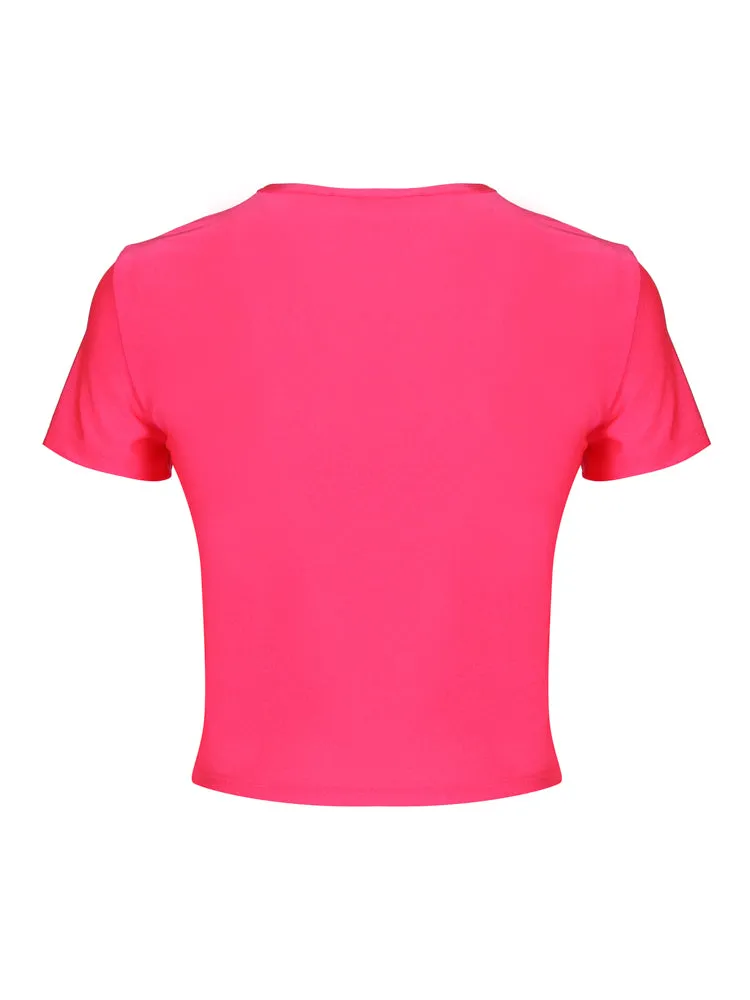 Versace Jeans Couture Logo Patch Crewneck T-Shirt