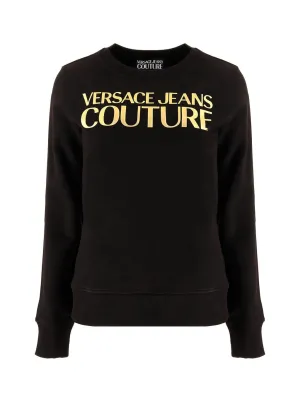 Versace Jeans Couture Logo Printed Crewneck Sweatshirt