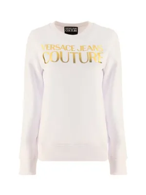 Versace Jeans Couture Logo Printed Crewneck Sweatshirt