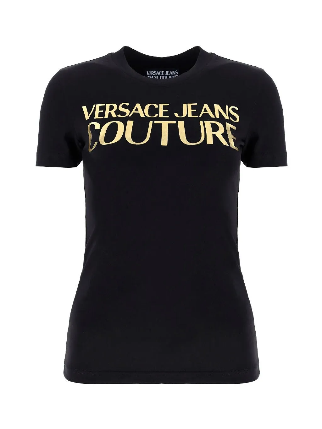 Versace Jeans Couture Logo Printed Crewneck T-Shirt