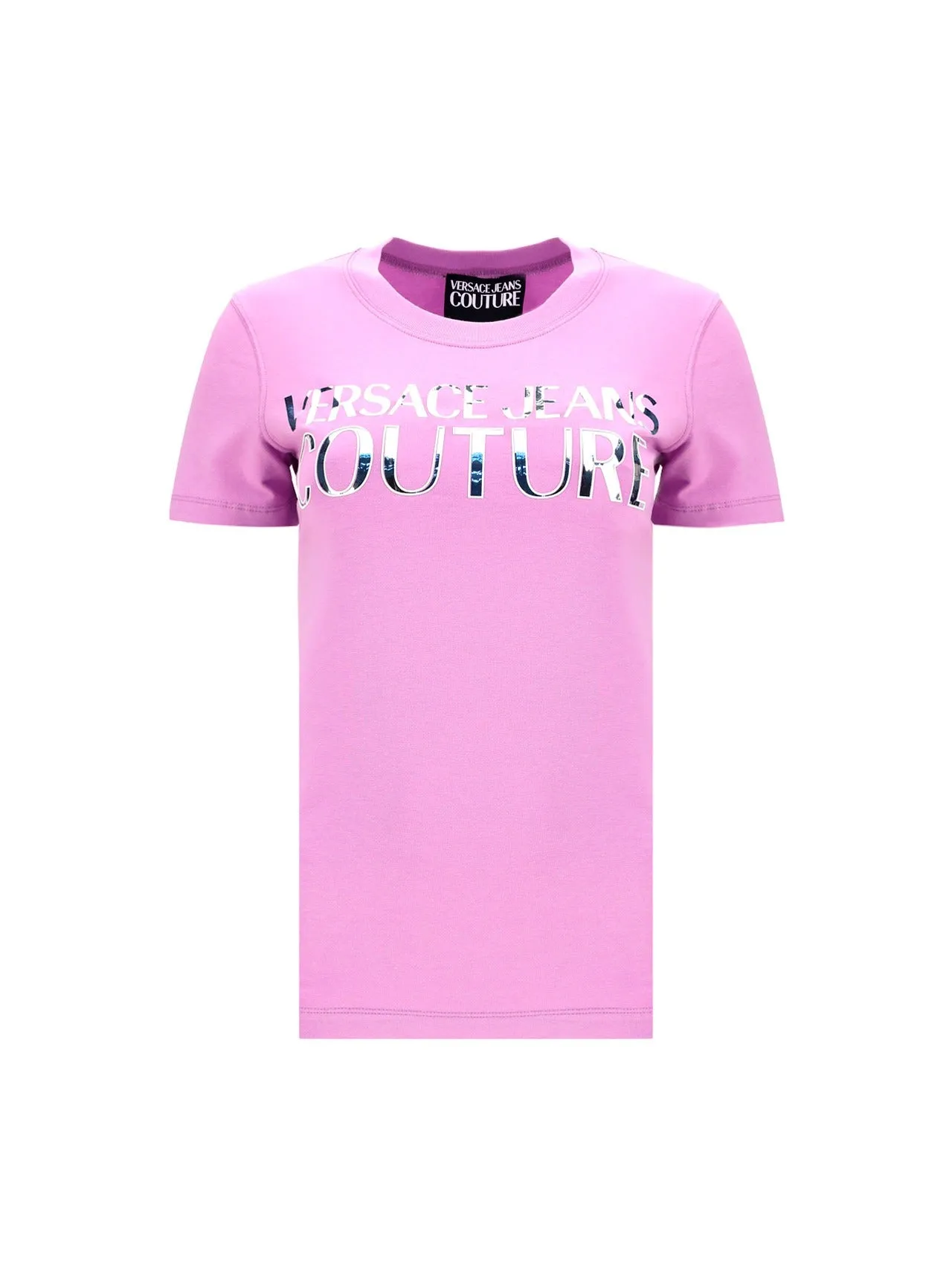 Versace Jeans Couture Logo Printed Crewneck T-Shirt