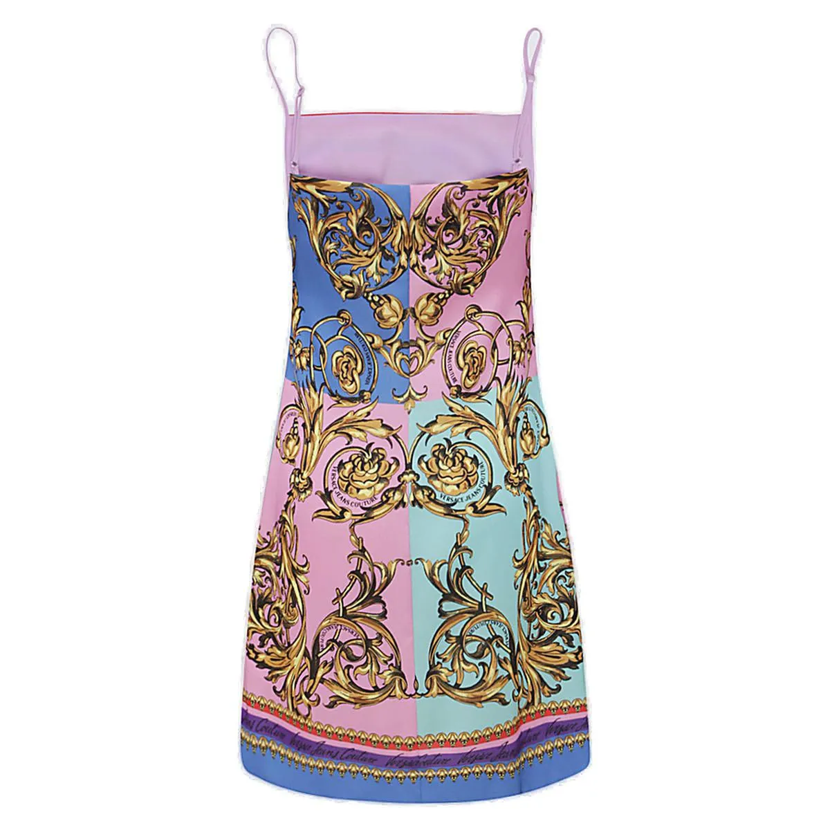 Versace Jeans Couture Regalia Baroque Printed Sleeveless Dress