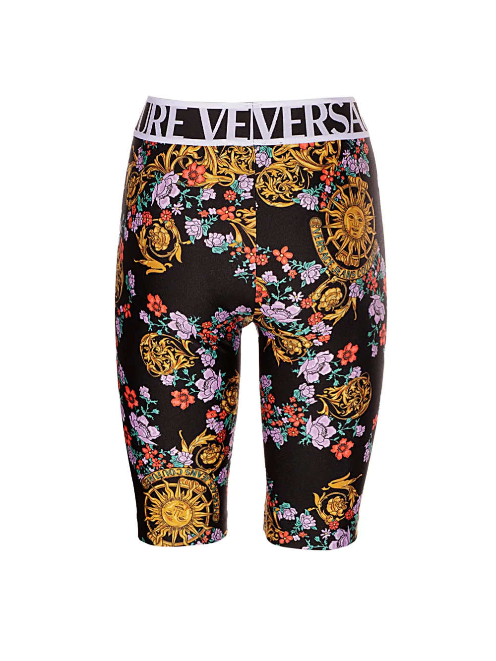 Versace Jeans CoutureLogo Band Printed Shorts