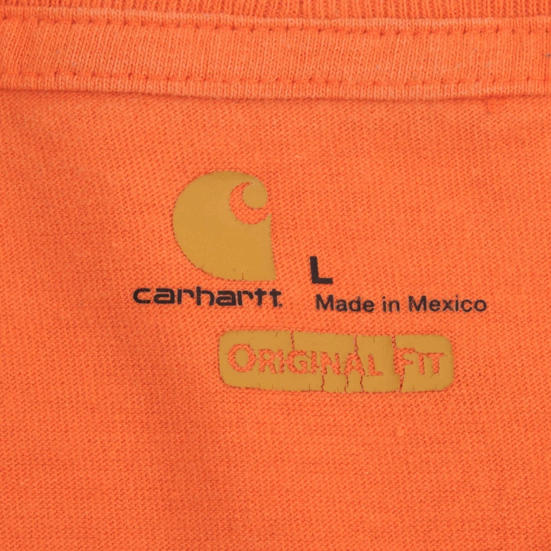 VINTAGE CARHARTT EMBROIDERED CAMO TEE SHIRT 2000S SIZE LARGE