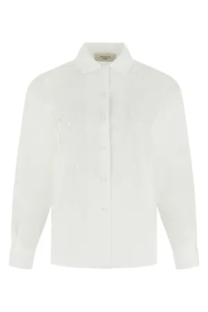 Weekend Max Mara Celebre Floral Embroidered Shirt