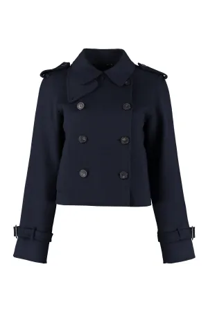 Weekend Max Mara Double-Breasted Cropped Jacket