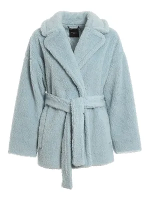 Weekend Max Mara Ramino Belted Teddy Coat