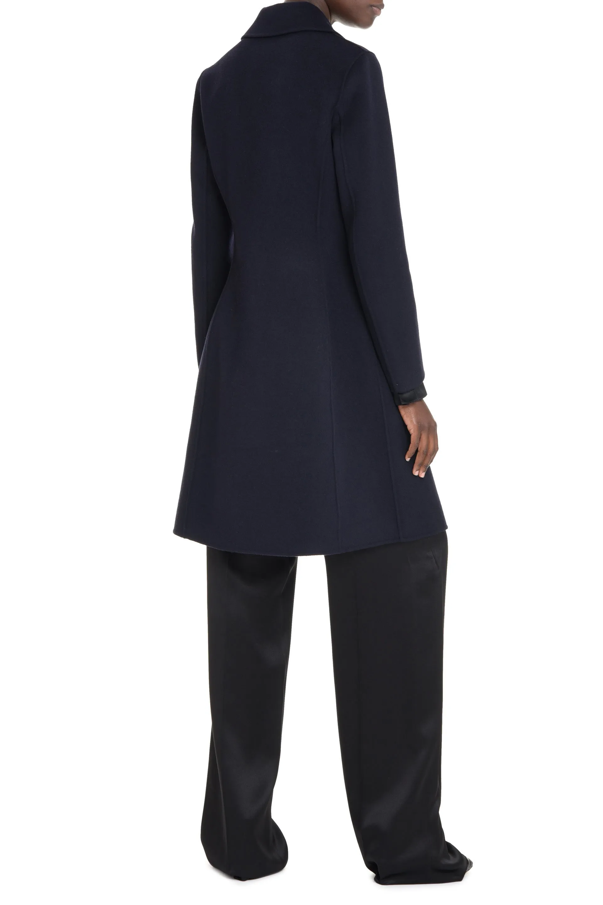 Weekend Max Mara Single-Breasted Long-Sleeved Coat