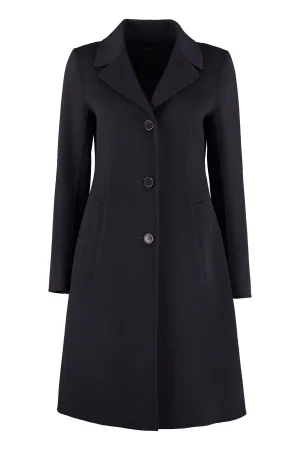 Weekend Max Mara Single-Breasted Long-Sleeved Coat