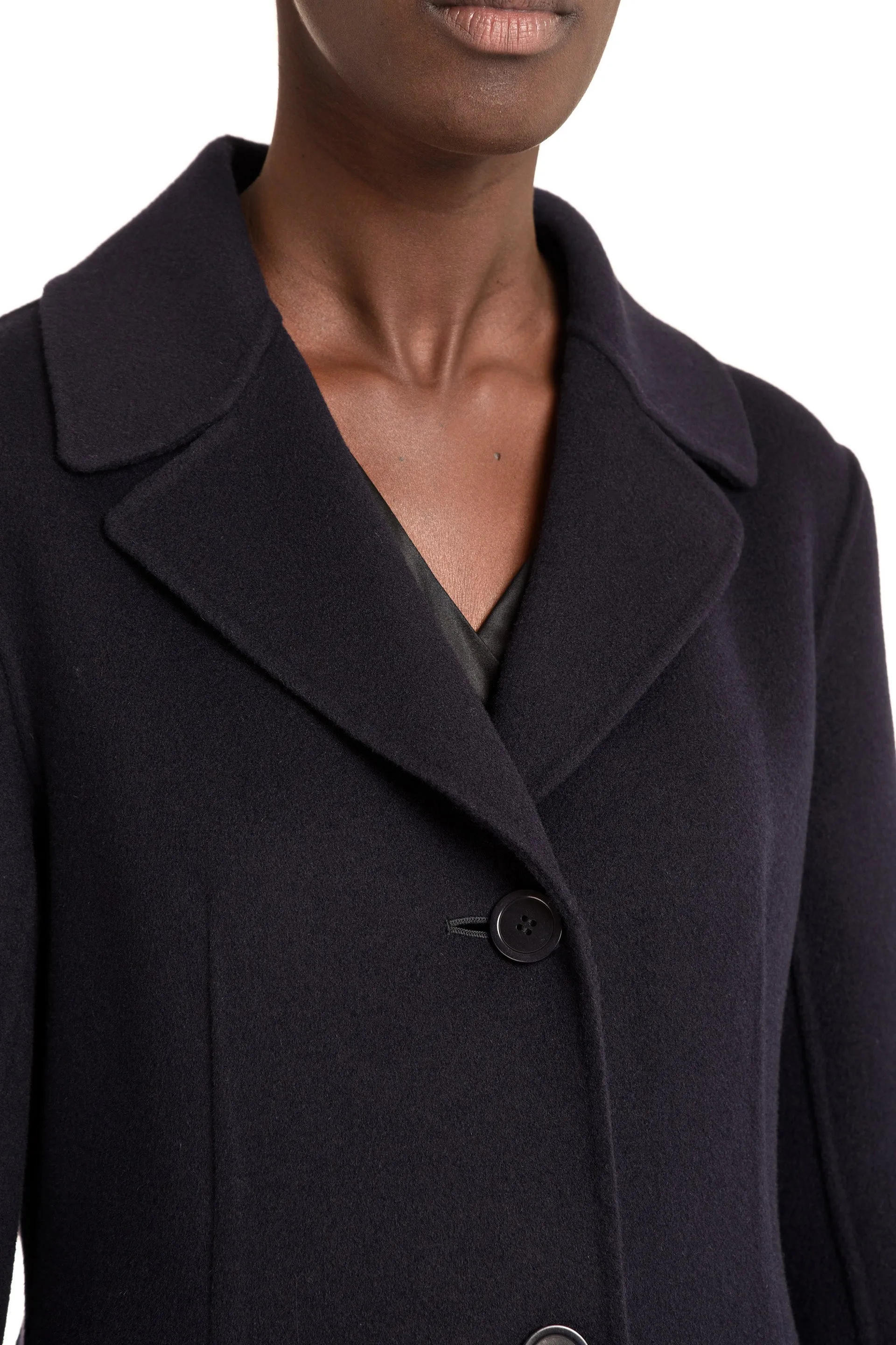 Weekend Max Mara Single-Breasted Long-Sleeved Coat