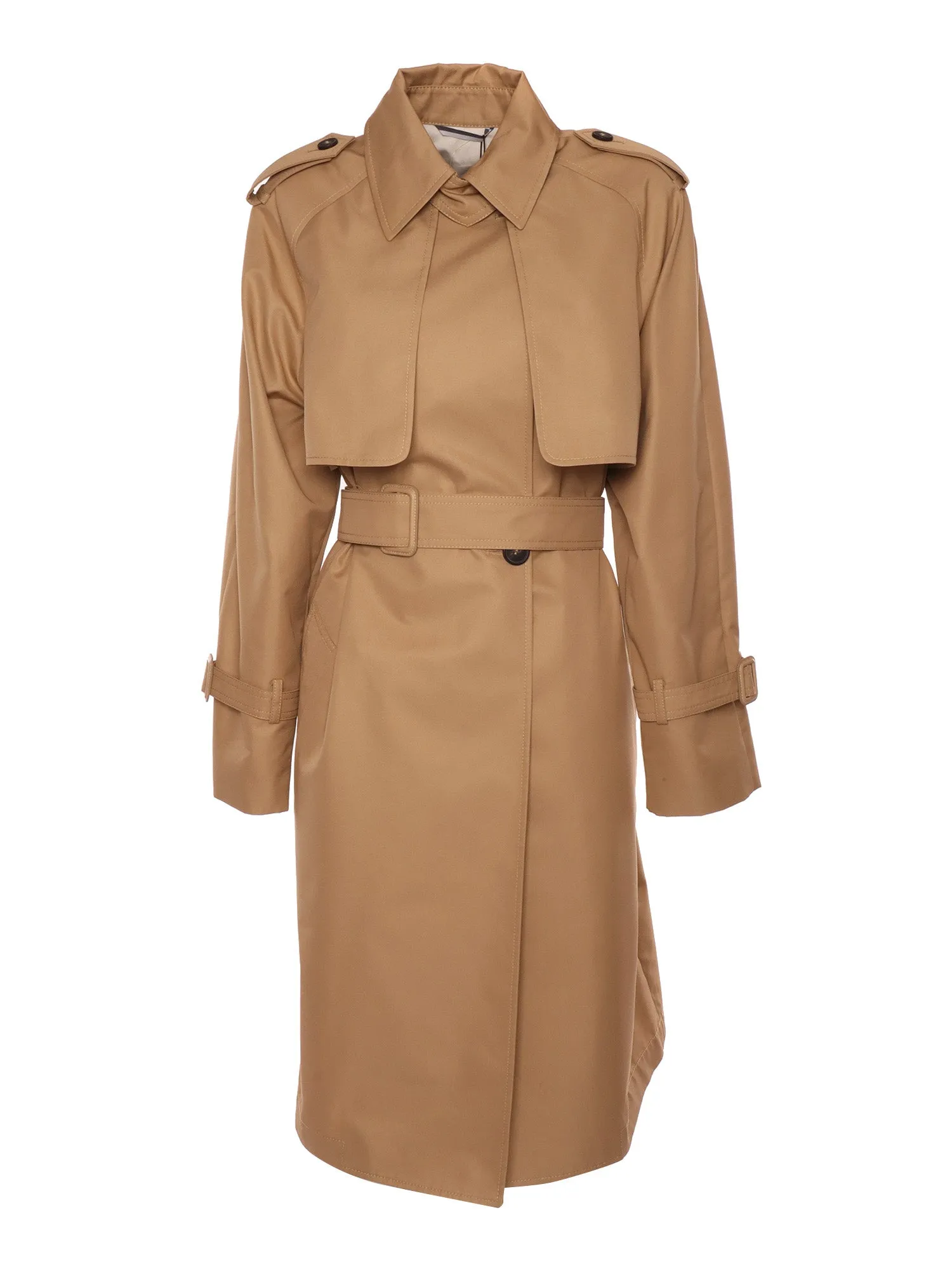 Weekend Max Mara Water-Repellent Gabardine Trench Coat