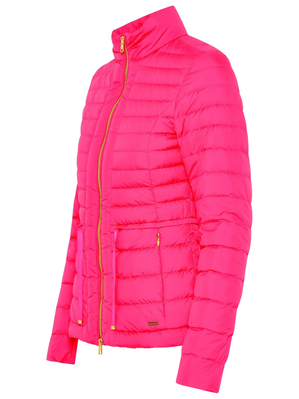 Woolrich Belted Mock-Neck Puffer Jacket