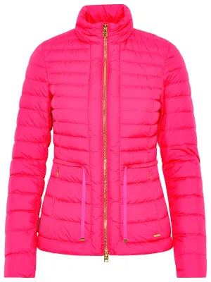 Woolrich Belted Mock-Neck Puffer Jacket