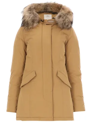 Woolrich Fur-Trim Hooded Parka Coat